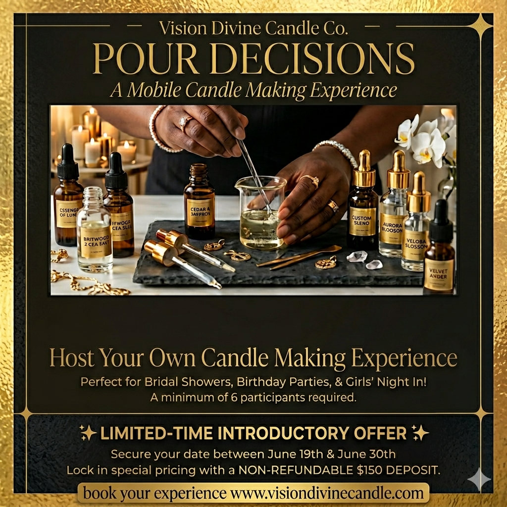 Pour Decisions - A Mobile Candle Making Experience