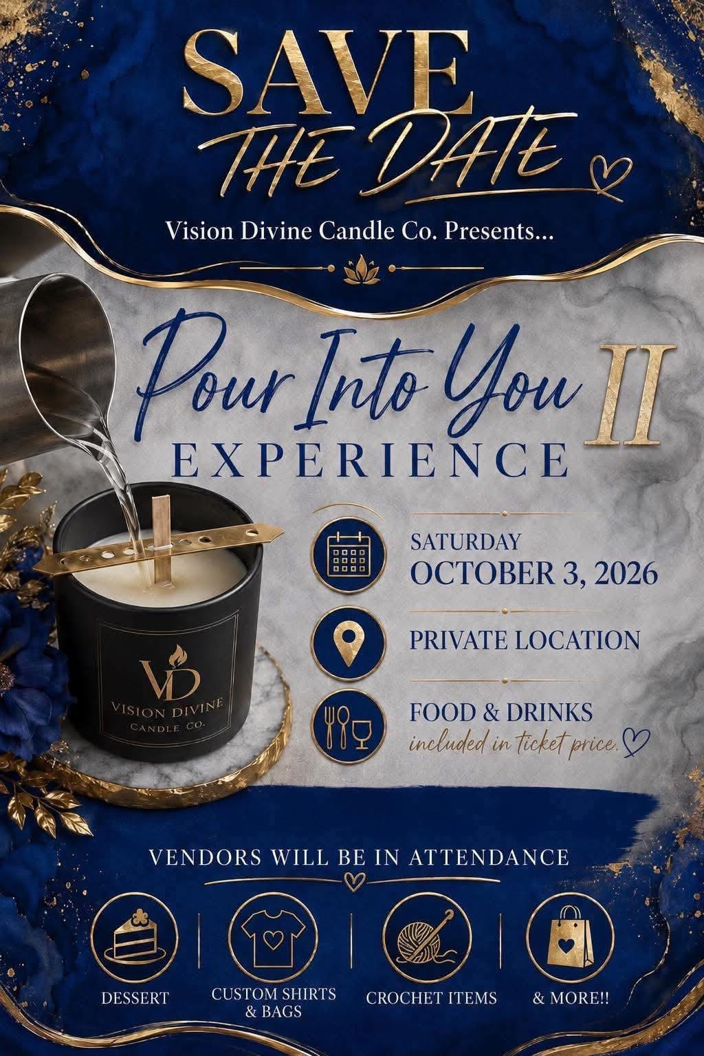 Pour Into You Experience - Candle Making Class
